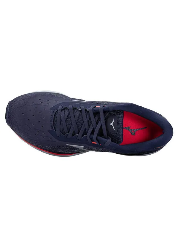Кроссовки wave sky 5 'navy blue' Mizuno — изображение 3 из 4, темно-синий