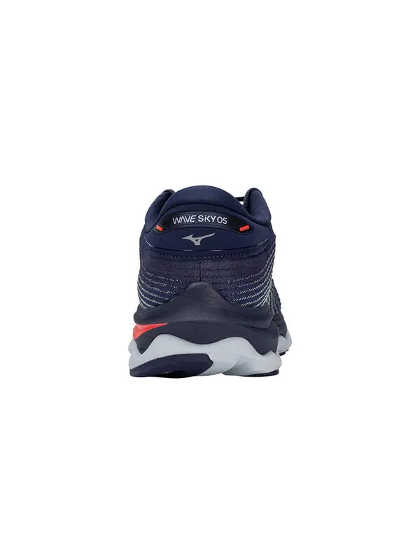 Кроссовки wave sky 5 'navy blue' Mizuno — изображение 4 из 4, темно-синий