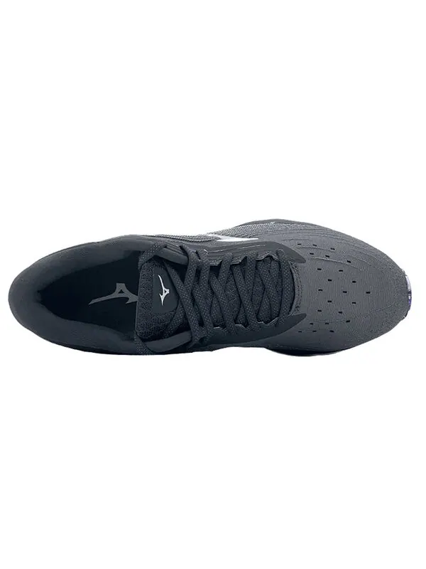 Кроссовки wave sky 5 black/grey Mizuno — изображение 3 из 4, серый/черный