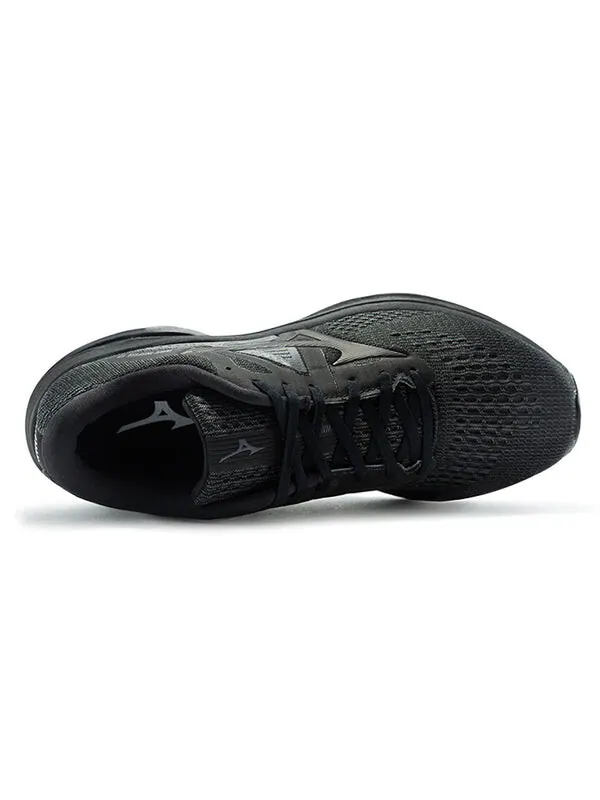 Кроссовки wave inspire 17 'triple black' Mizuno — изображение 3 из 4, черный