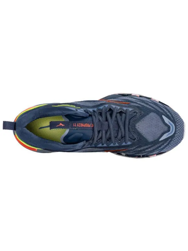 Кроссовки wave prophecy 11 'grey orange' Mizuno — изображение 4 из 4, серый/оранжевый