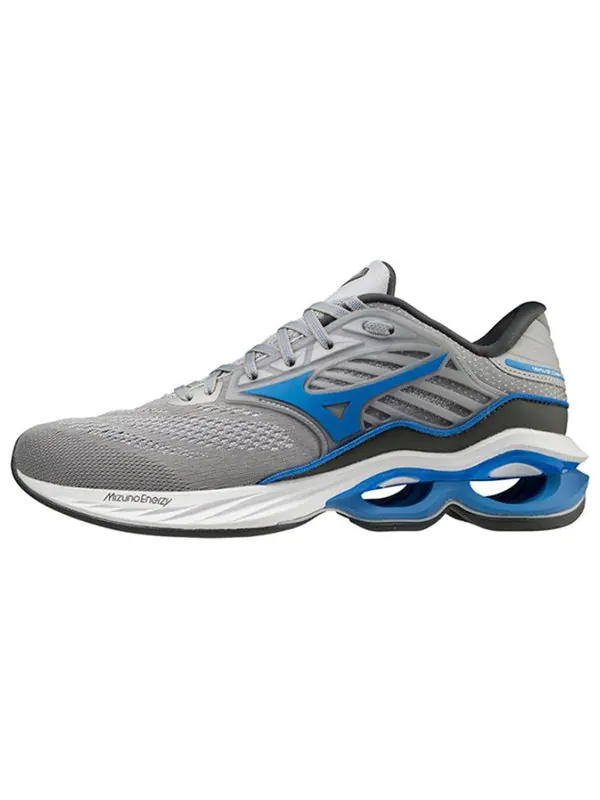Кроссовки wave creation 23 'silver grey blue' Mizuno — изображение 2 из 4, серый/синий