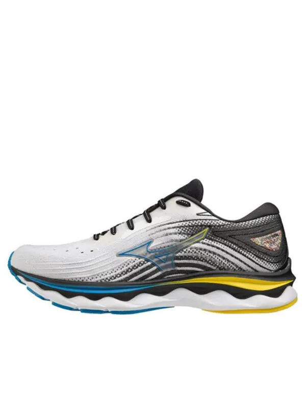 Кроссовки wave sky 6 'white black' Mizuno — изображение 1 из 4, белый/черный
