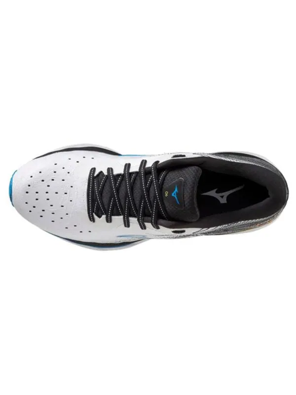 Кроссовки wave sky 6 'white black' Mizuno — изображение 3 из 4, белый/черный