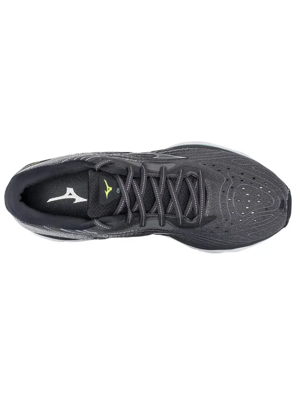 Кроссовки wave sky 6 'gray white black' Mizuno — изображение 3 из 4