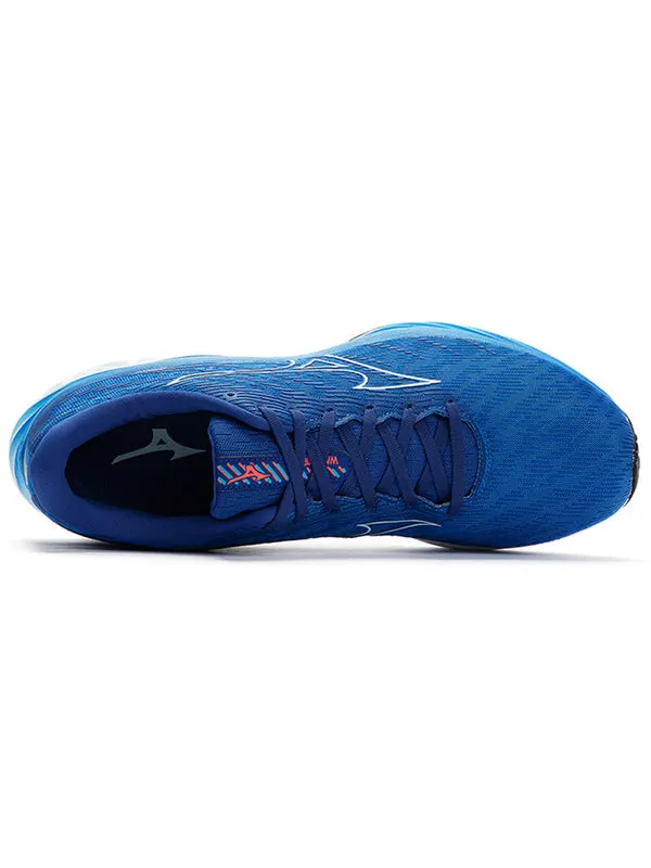 Кроссовки wave rider 26 'blue white' Mizuno — изображение 4 из 4, синий/белый