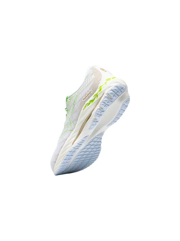 Кроссовки Mizuno Wave Rider 26'White Green' — изображение 3 из 5, белый