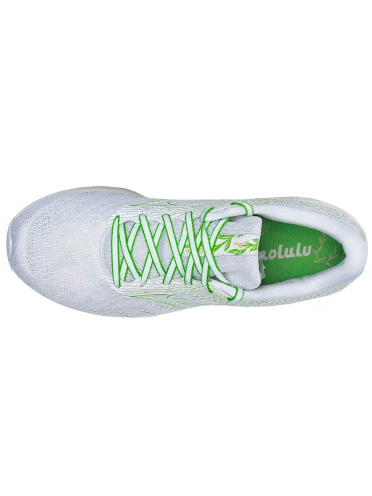 Кроссовки Mizuno Wave Rider 26'White Green' — изображение 4 из 5, белый