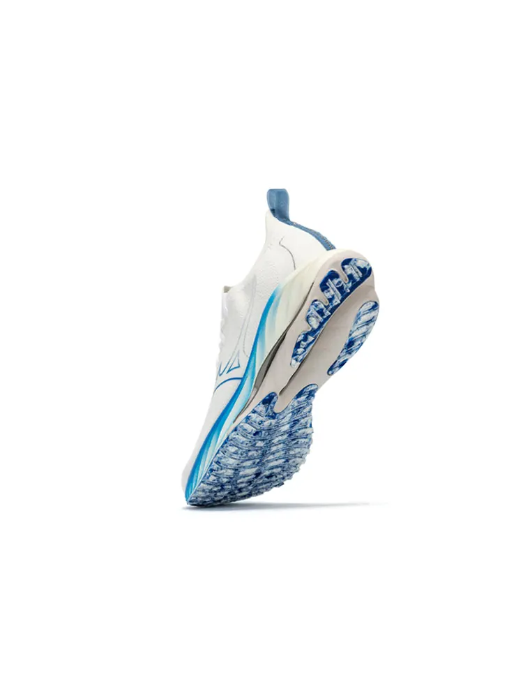 Беговые кроссовки Mizuno Wave Neo Wind 'White Blue' — изображение 3 из 5, белый