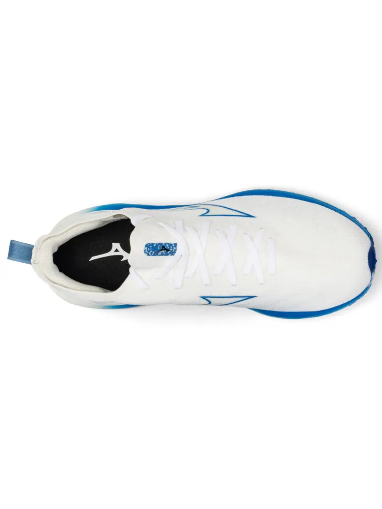 Беговые кроссовки Mizuno Wave Neo Wind 'White Blue' — изображение 4 из 5, белый