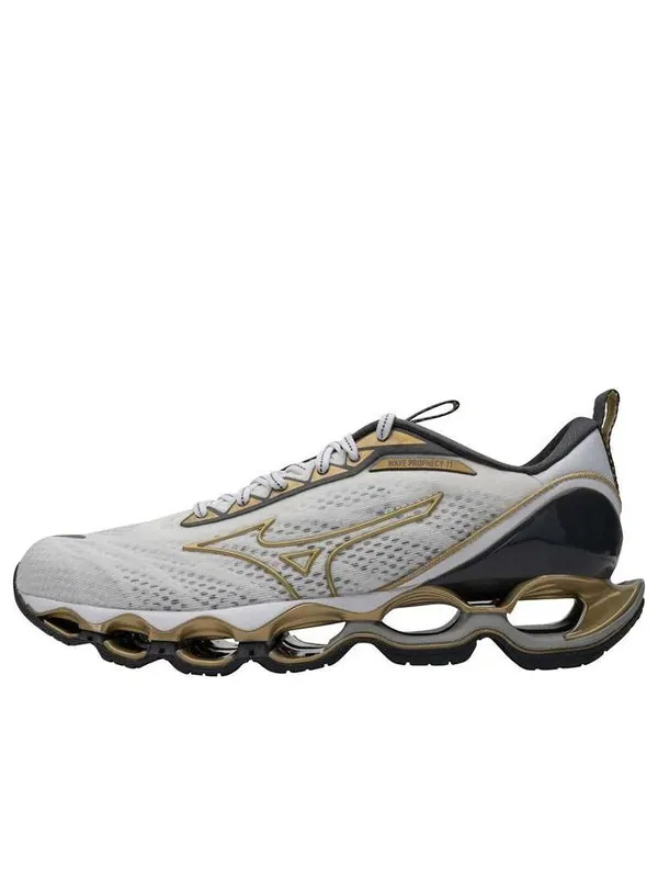 Кроссовки wave prophecy 11 'white gold' Mizuno — изображение 1 из 4, белый/золотистый