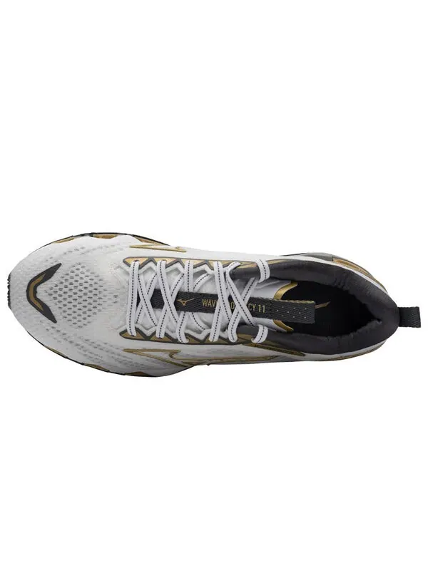 Кроссовки wave prophecy 11 'white gold' Mizuno — изображение 3 из 4, белый/золотистый