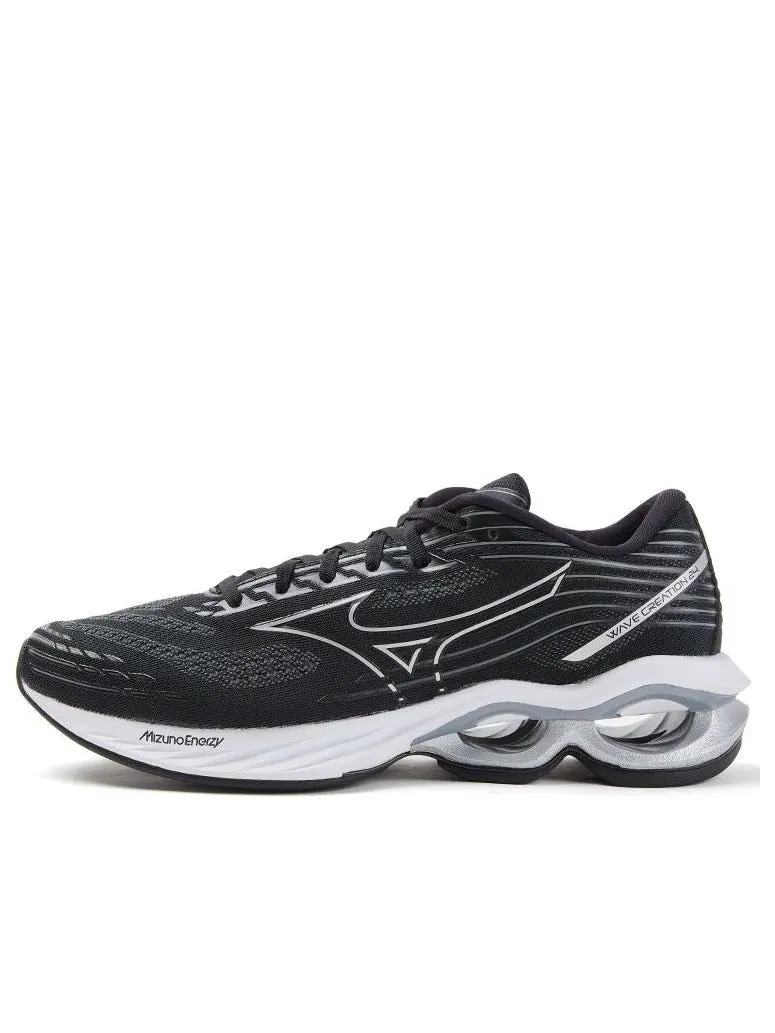 Беговые кроссовки Mizuno Wave Creation 24 'Black' — изображение 1 из 6, черный
