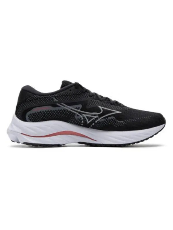Кроссовки wave rider 27 'black grey red' Mizuno — изображение 2 из 4