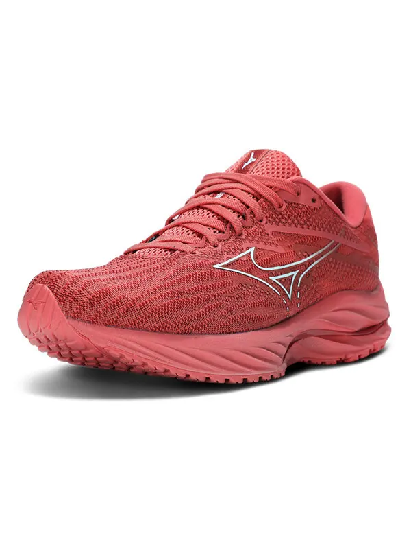 Кроссовки wave rider 27 'red' Mizuno — изображение 2 из 4, красный