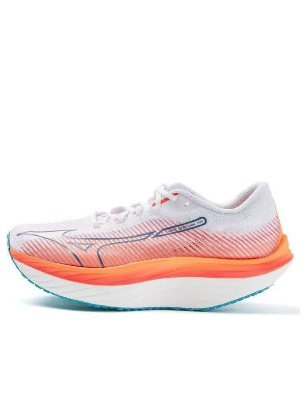 Кроссовки wave rebellion pro 'white orange' Mizuno — изображение 1 из 4, белый/оранжевый