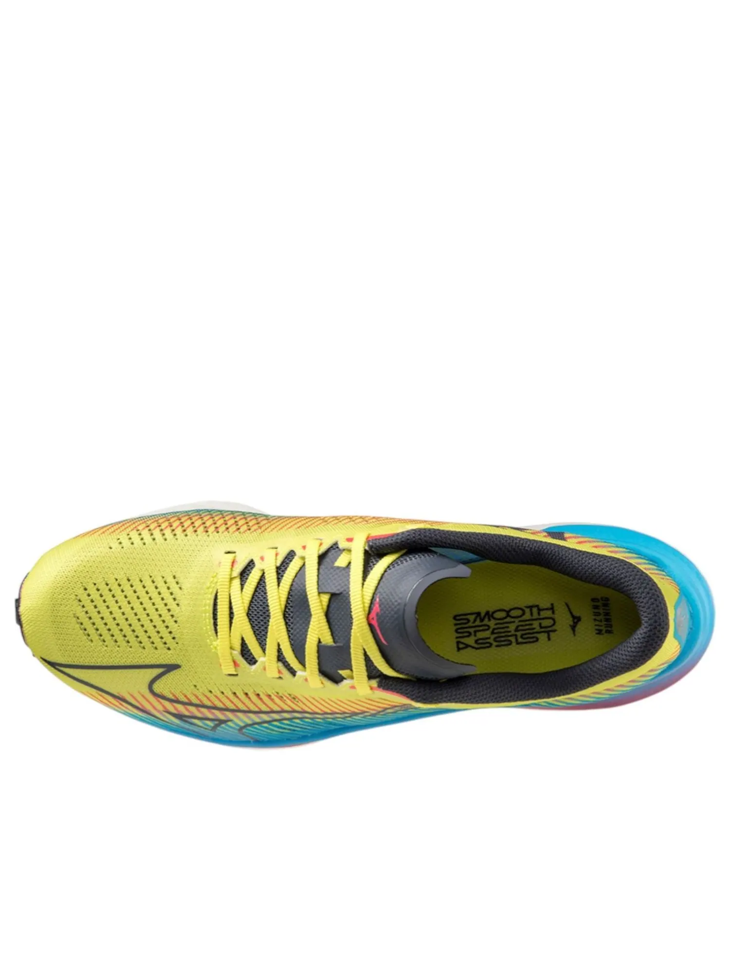 Кроссовки Mizuno Wave Rebellion Pro 'Neon Ombre Blue' — изображение 4 из 6, мульти
