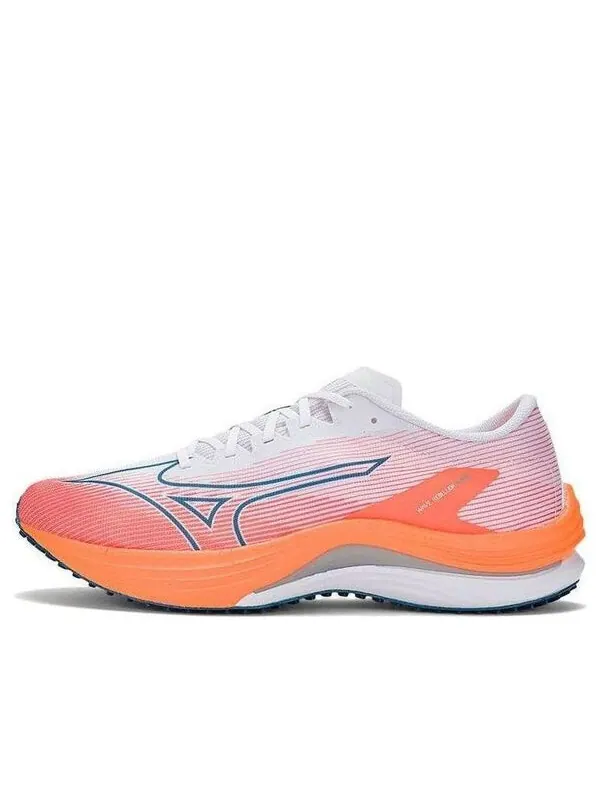 Кроссовки wave rebellion flash 'orange' Mizuno — изображение 1 из 4, оранжевый/белый