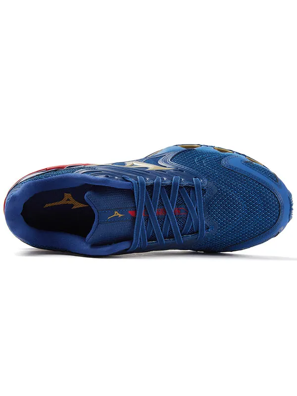 Кроссовки wave prophecy 12s 'dark blue gold wine red' Mizuno — изображение 2 из 4