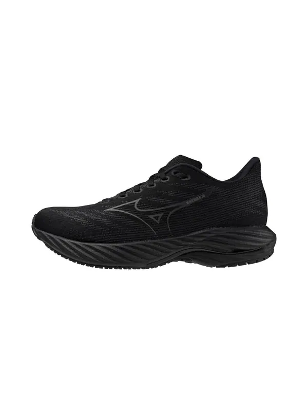 Кроссовки wave rider 28 'black' Mizuno — изображение 1 из 4, черный/серый