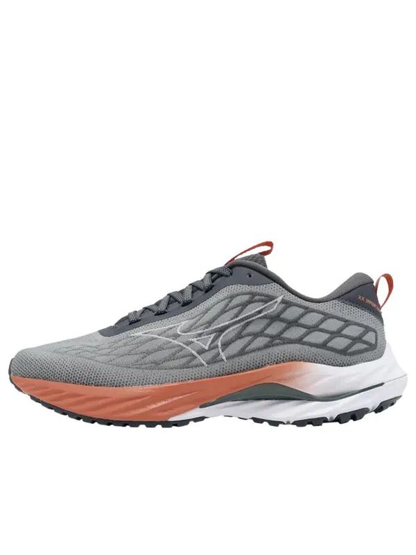 Кроссовки wave inspire 20 'grey' Mizuno — изображение 1 из 2, серый/белый/оранжевый
