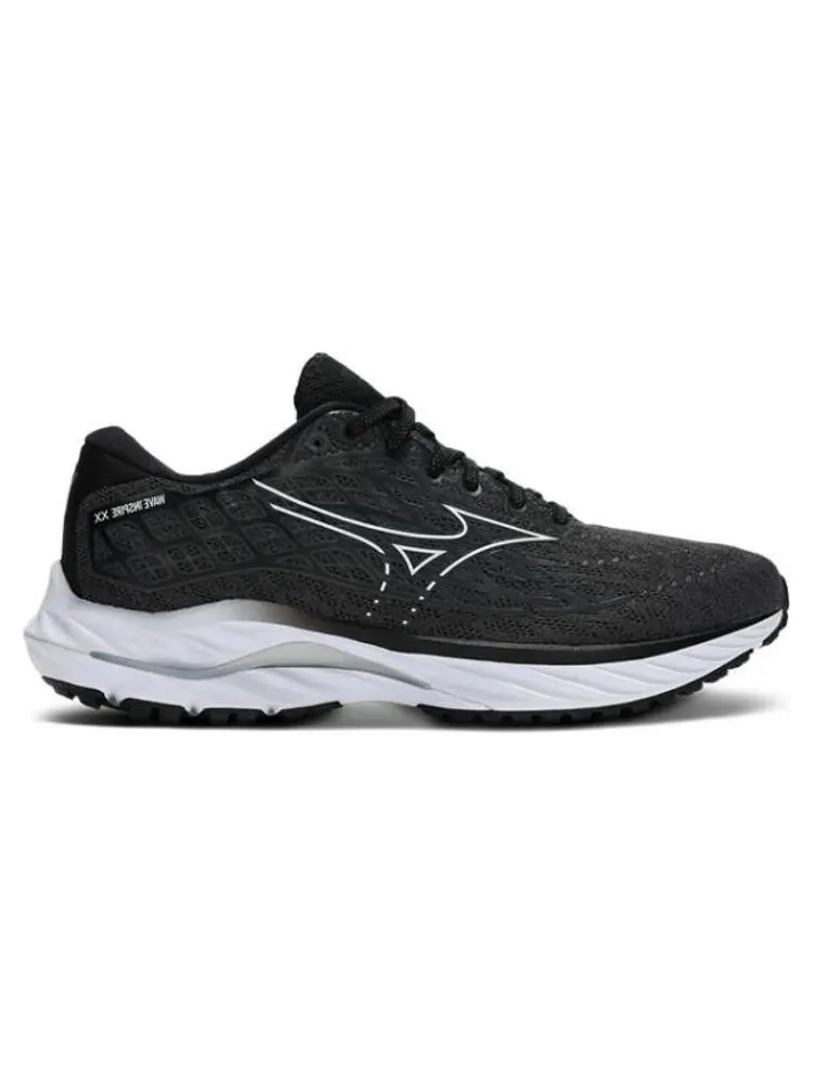 Кроссовки Mizuno Wave Inspire 20 'Black' — изображение 2 из 5, черный