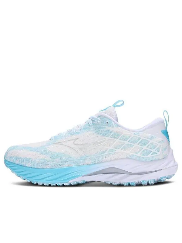 Кроссовки wave inspire 20 sp 'white blue' Mizuno — изображение 1 из 4, белый/синий