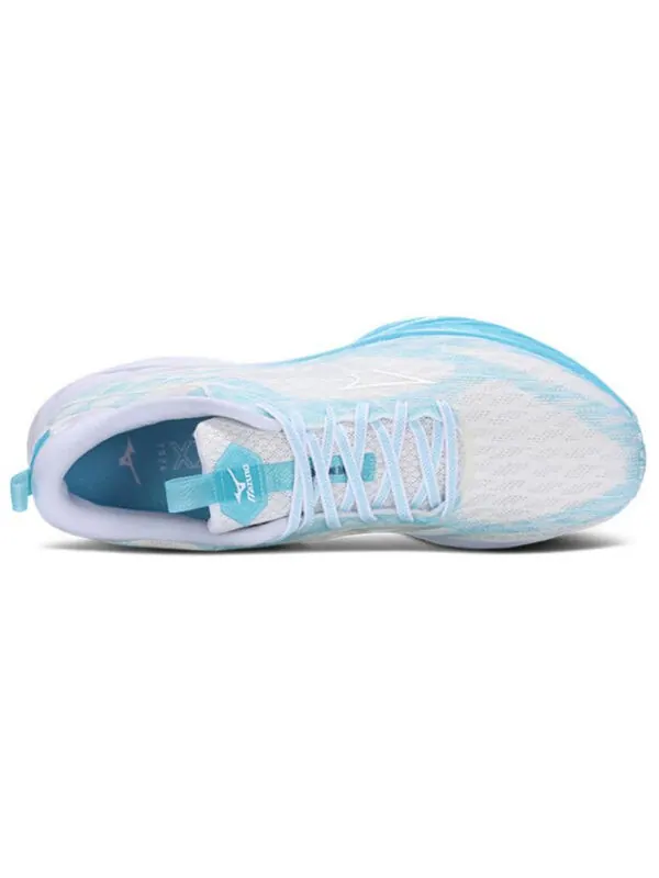 Кроссовки wave inspire 20 sp 'white blue' Mizuno — изображение 3 из 4, белый/синий