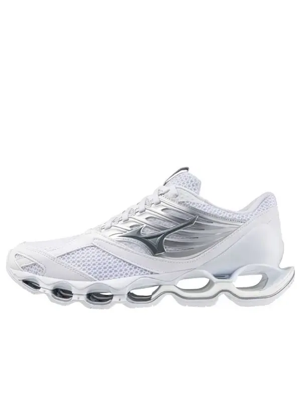 Кроссовки wave prophecy 13 s 'white silver' Mizuno — изображение 1 из 3, белый/серебристый