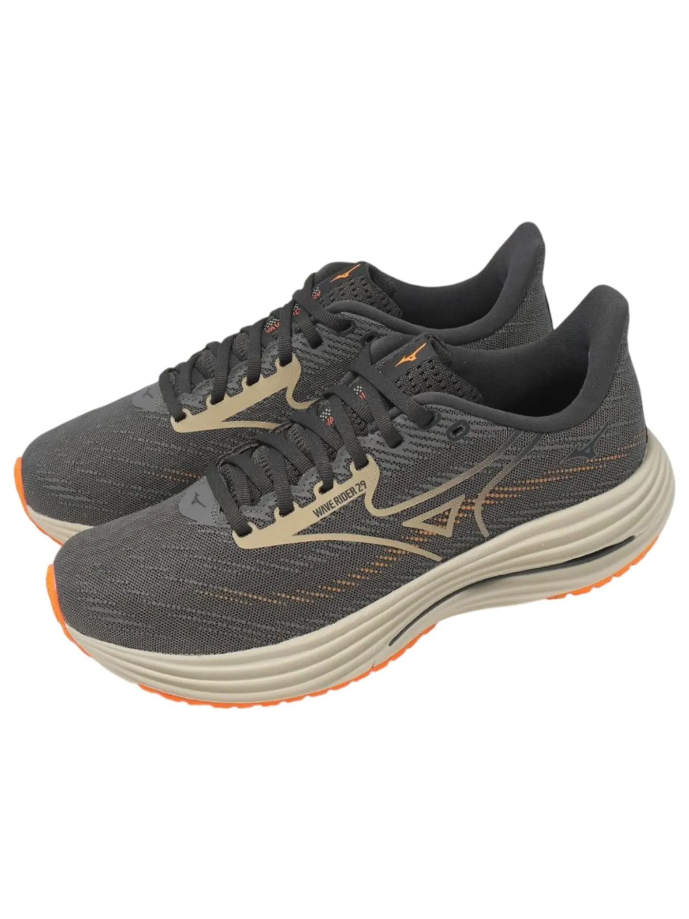 Mizuno Wave Rider 29 'Gray' — изображение 2 из 5, серый