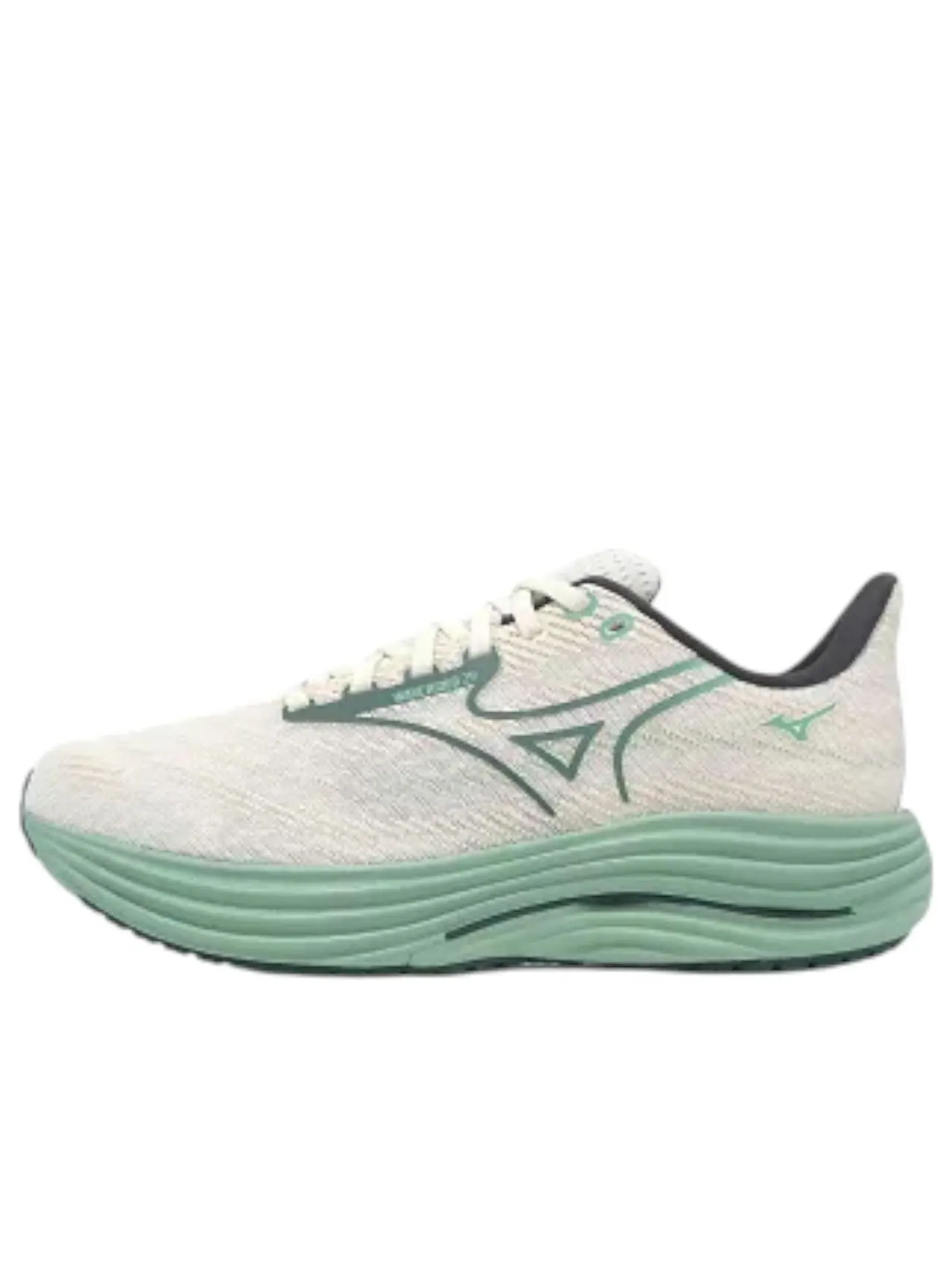 Mizuno Wave Rider 29 Wide 4E 'White Green' — изображение 1 из 5, белый/зеленый