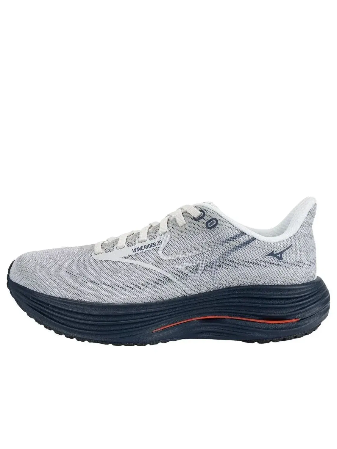 Кроссовки Mizuno Wave Rider 29 'Grey Black' J1GC250581 — изображение 1 из 5, серый