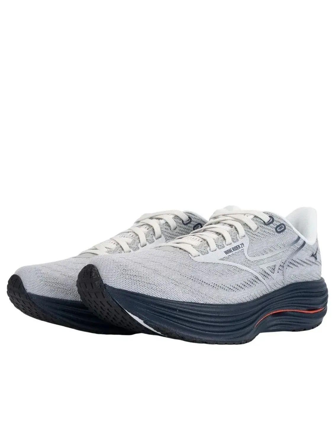 Кроссовки Mizuno Wave Rider 29 'Grey Black' J1GC250581 — изображение 2 из 5, серый