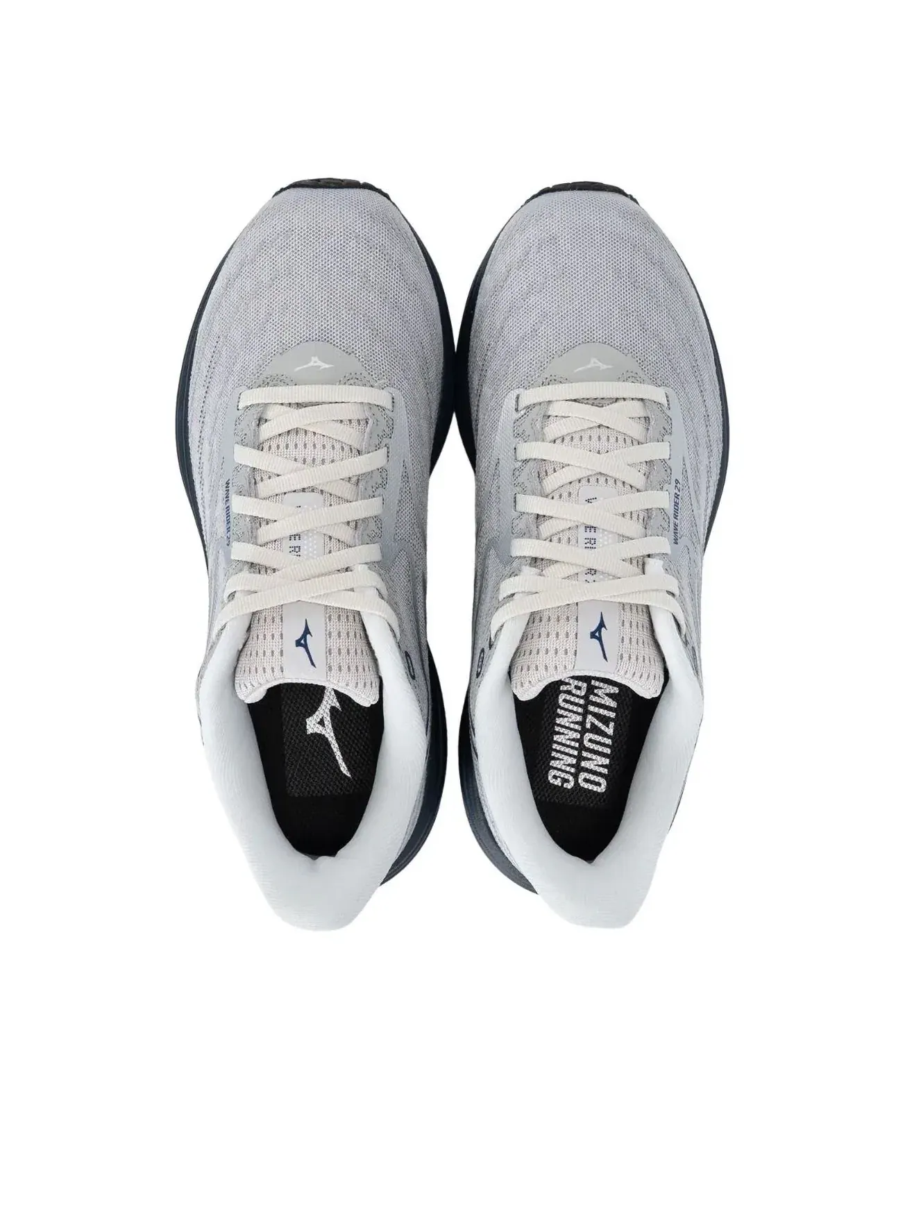 Кроссовки Mizuno Wave Rider 29 'Grey Black' J1GC250581 — изображение 5 из 5, серый
