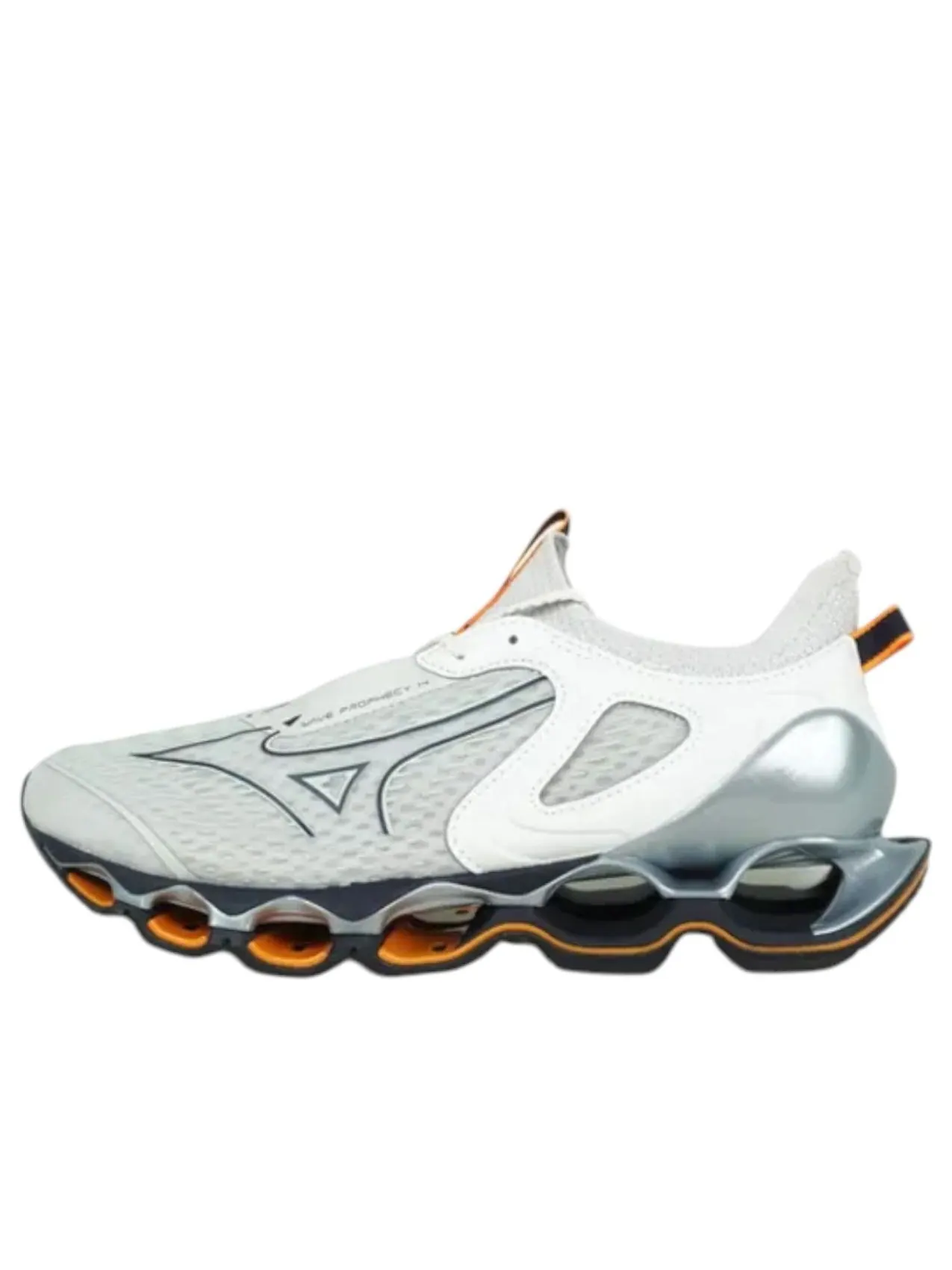 Mizuno Wave Prophecy 14 'Grey White' — изображение 1 из 5, серый/белый