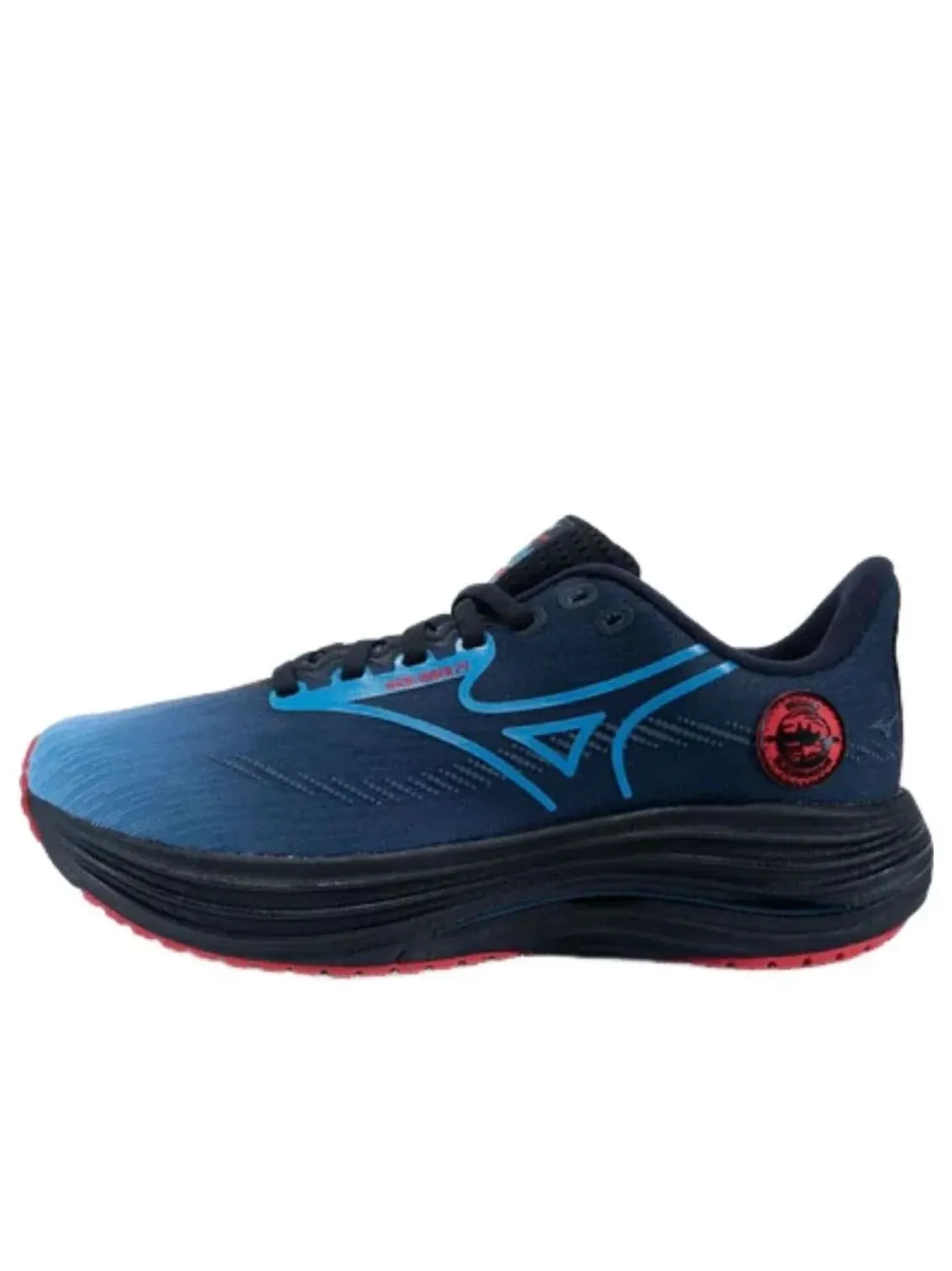 Кроссовки Mizuno Wave Rider 29 'Blue Navy' J1GC256201 — изображение 1 из 5, синий
