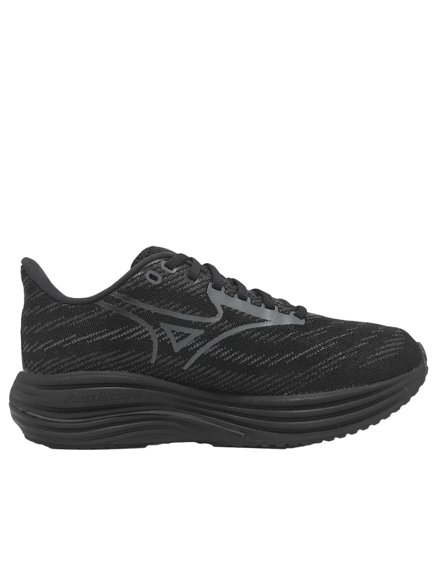 Mizuno Wave Rider 29 Super Wide 'Black' — изображение 2 из 5, черный//черный песочный