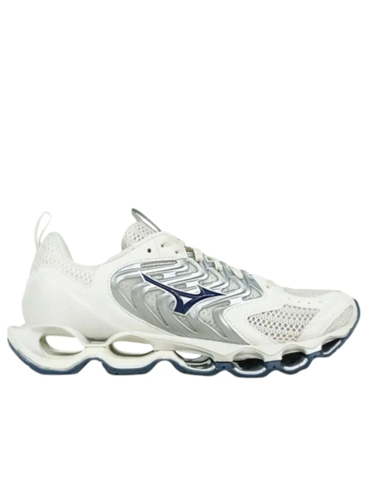 Mizuno Wave Prophecy 14 S 'White Navy' — изображение 2 из 5, белый/темно-синий