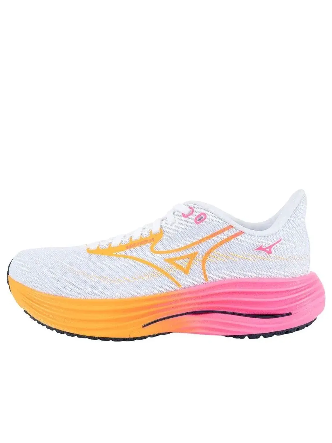 Кроссовки Mizuno Wave Rider 29 'White Orange Pink' J1GC259302 — изображение 1 из 5, белый