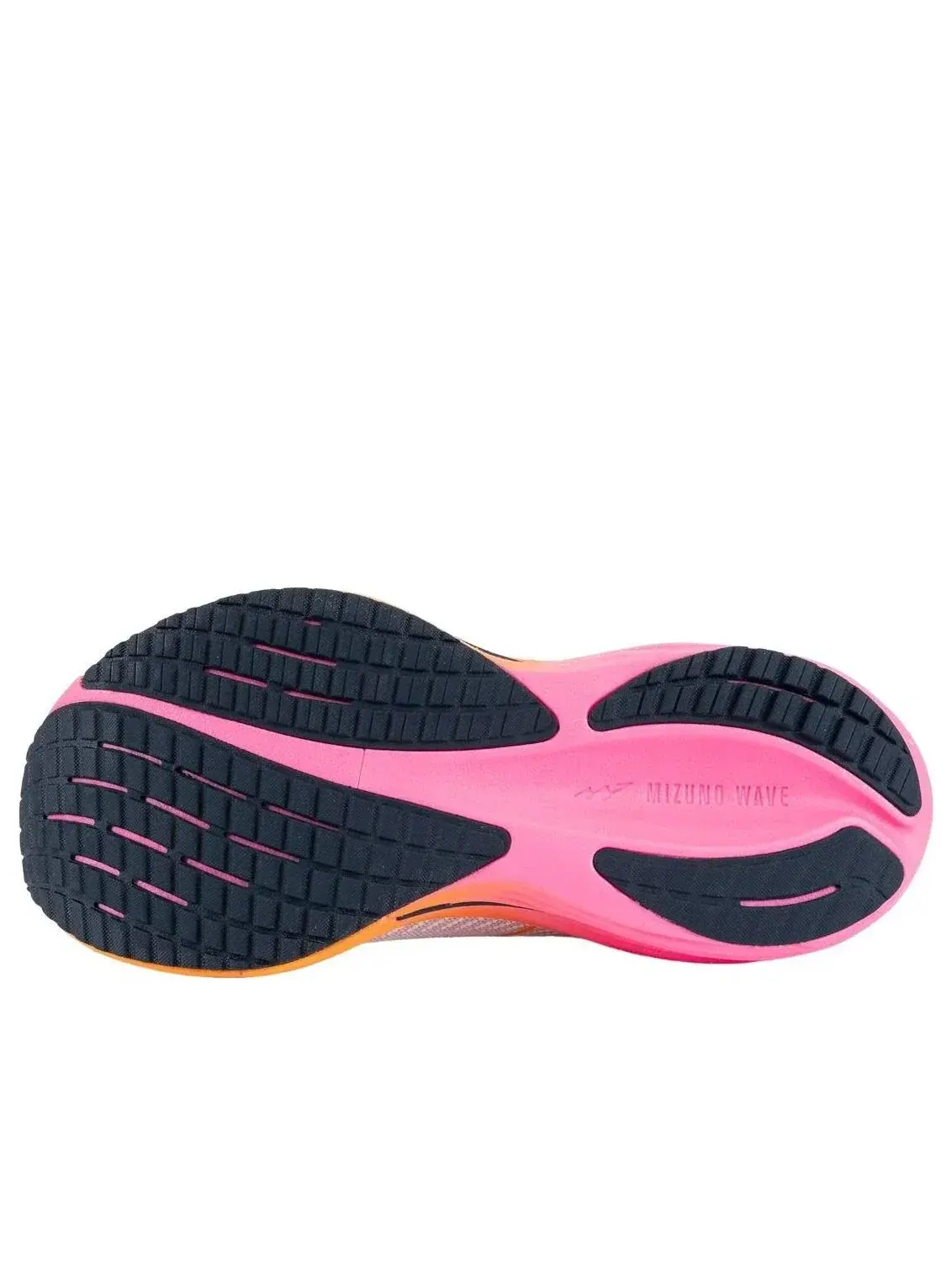 Кроссовки Mizuno Wave Rider 29 'White Orange Pink' J1GC259302 — изображение 4 из 5, белый