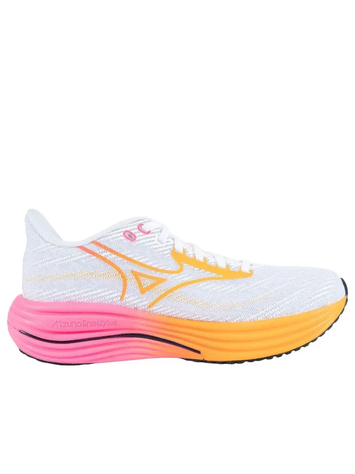 Кроссовки Mizuno Wave Rider 29 'White Orange Pink' J1GC259302 — изображение 5 из 5, белый