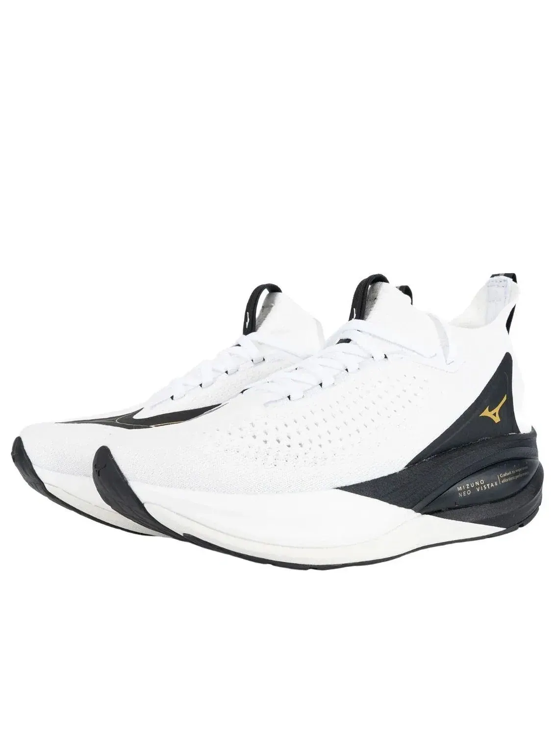 Кроссовки Mizuno Neo Vista 2 Origami Pack 'White Black' J1GC263401 — изображение 2 из 5, белый