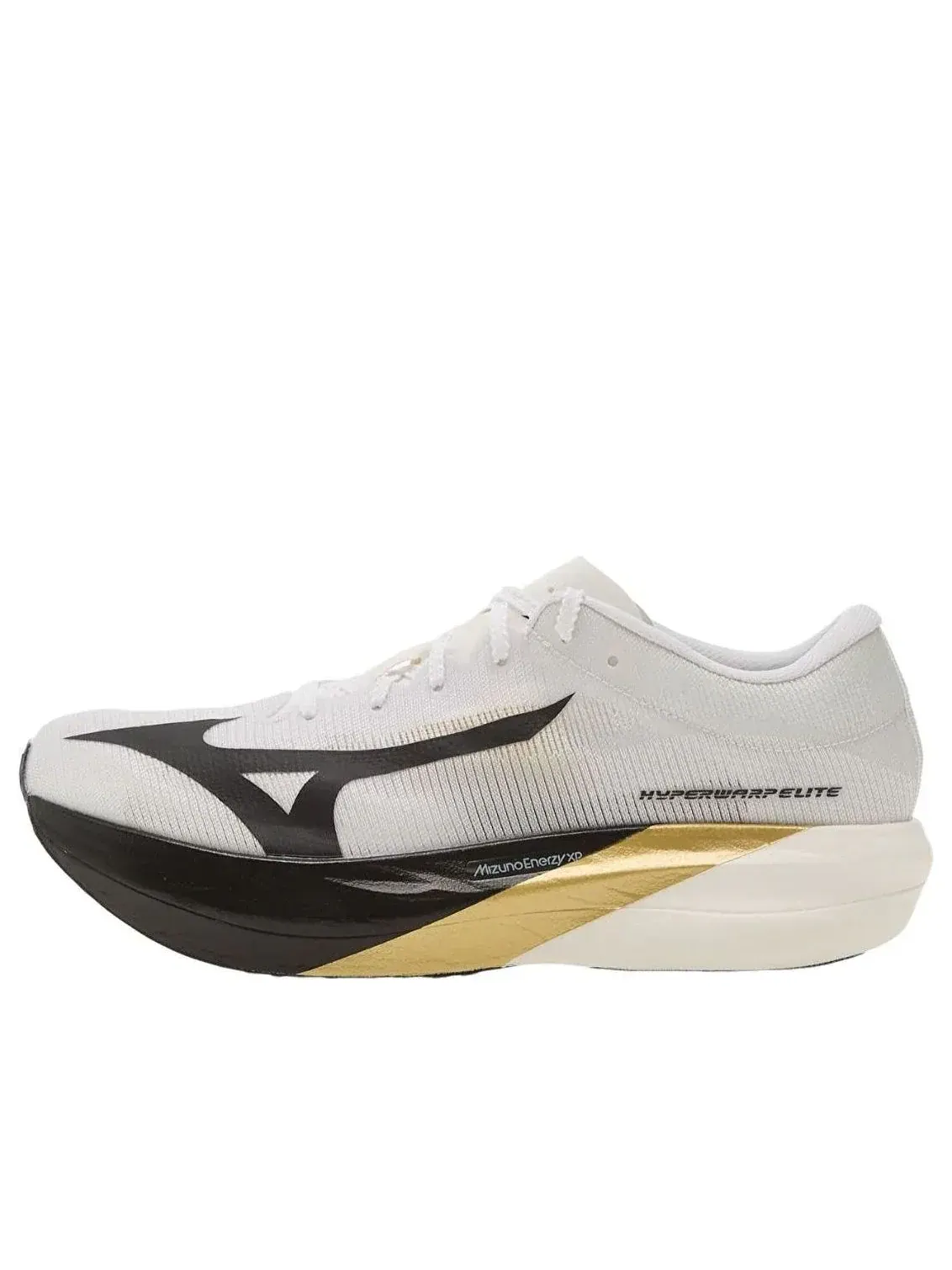 Кроссовки Mizuno Hyperwarp Elite 'White Black Gold' — изображение 1 из 5, белый