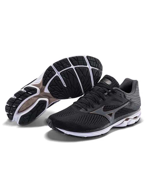 Кроссовки wave rider 23 'black' Mizuno — изображение 3 из 4, черный