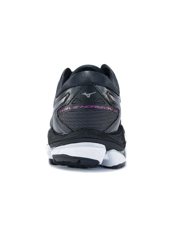 Кроссовки wave horizon 3 'black' Mizuno — изображение 4 из 4, черный