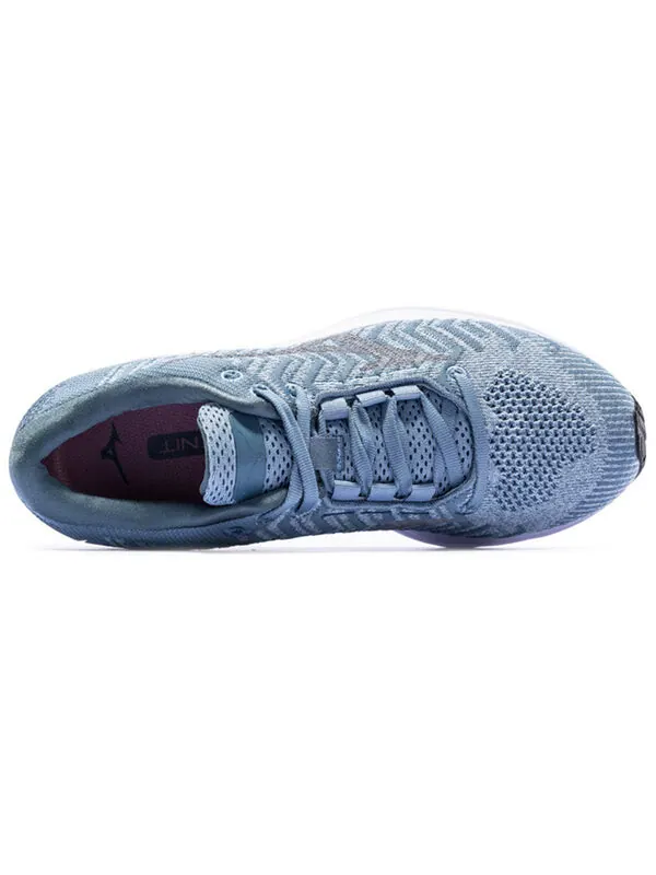 Кроссовки wave rider waveknit 3 'grey blue' Mizuno — изображение 4 из 4, синий/серый