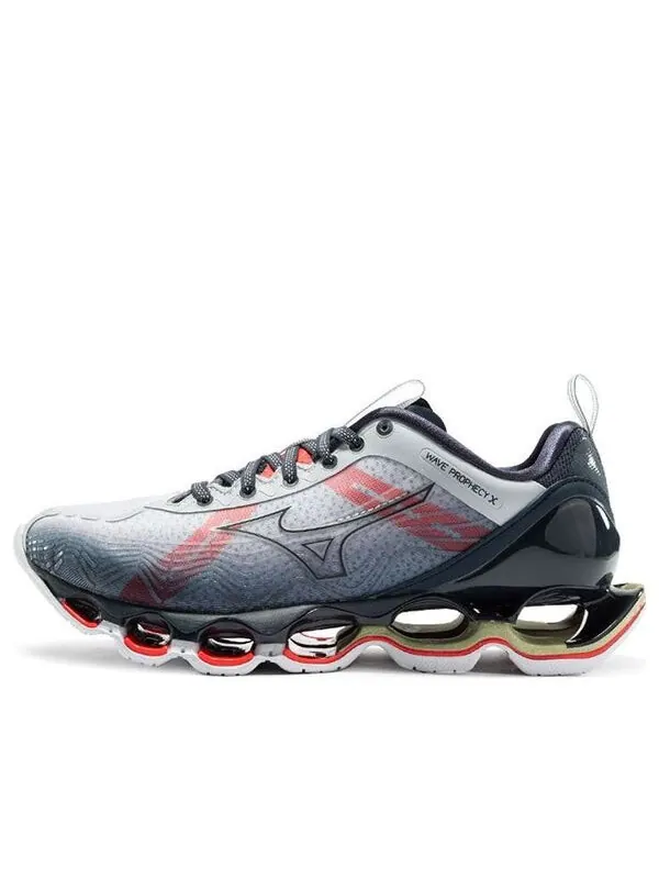 Кроссовки wave prophecy x 10 'grey red' Mizuno — изображение 1 из 4, серый/красный
