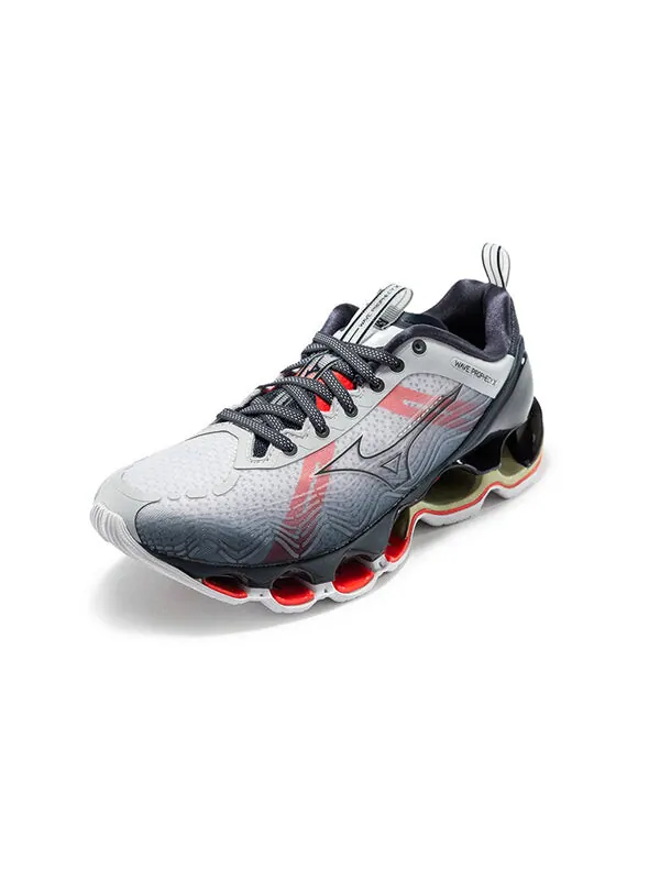 Кроссовки wave prophecy x 10 'grey red' Mizuno — изображение 2 из 4, серый/красный