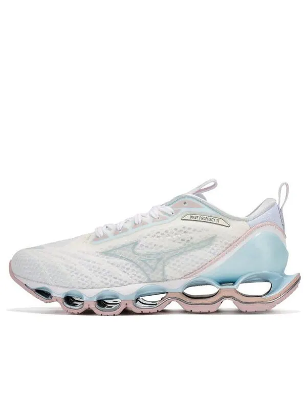 Кроссовки prophecy 11 shock absorption breathable blue pink Mizuno — изображение 1 из 4, светлый синий/розовый