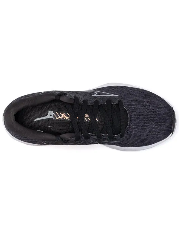 Кроссовки wave rider 26 'black pink' Mizuno — изображение 3 из 4, черный/розовый